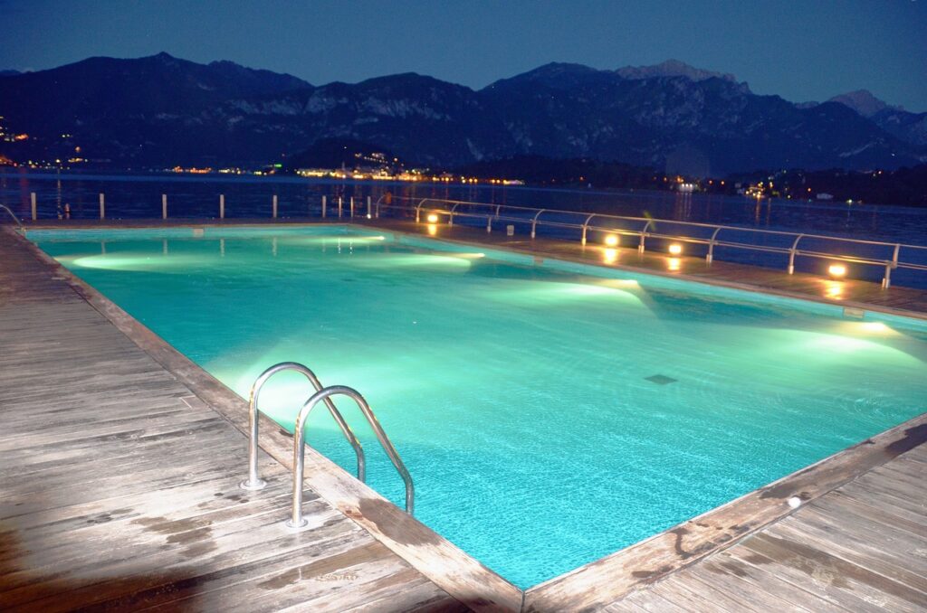 Swimming Pool night