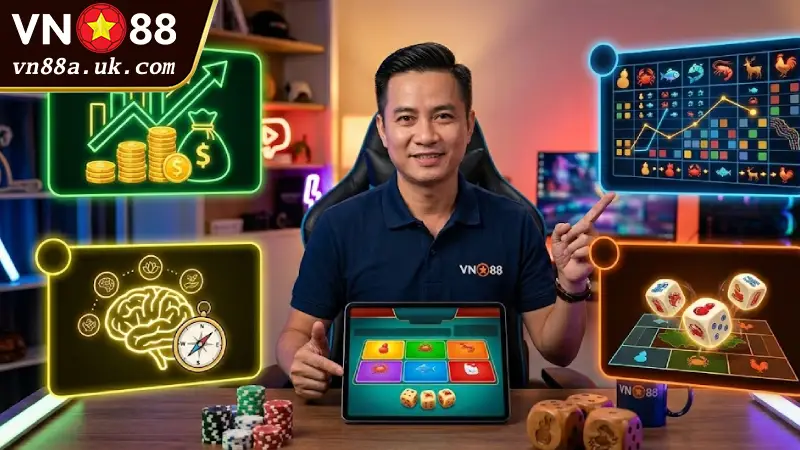 Bầu Cua Tôm Cá VN88 - Hướng Dẫn Tối Ưu Lợi Nhuận Từ A-Z 4 Mẹo Đánh Bầu Cua VN88 Dựa Trên Xác Suất Thống Kê