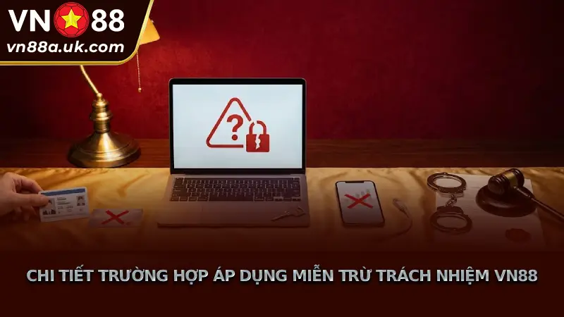 Miễn Trừ Trách Nhiệm VN88 - Minh Bạch - Cá Cược An Toàn Chi Tiết Trường Hợp Áp Dụng Miễn Trừ Trách Nhiệm VN88