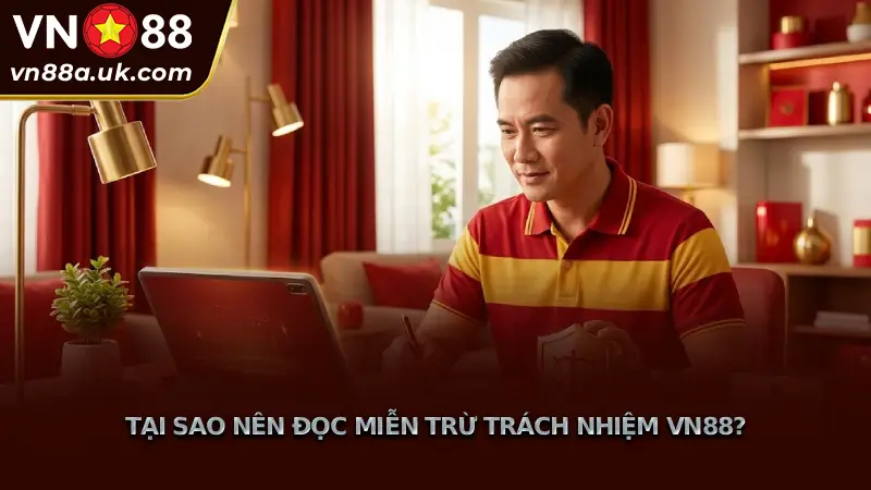 Miễn Trừ Trách Nhiệm VN88 - Minh Bạch - Cá Cược An Toàn Tại Sao Nên Đọc Miễn Trừ Trách Nhiệm VN88?