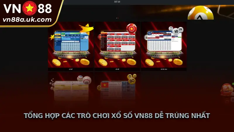 Tỷ Lệ Trả Thưởng 1 Ăn 98 Tại Xổ Số VN88 - Trò Chơi Đa Dạng Tổng Hợp Các Trò Chơi Xổ Số VN88 Dễ Trúng Nhất