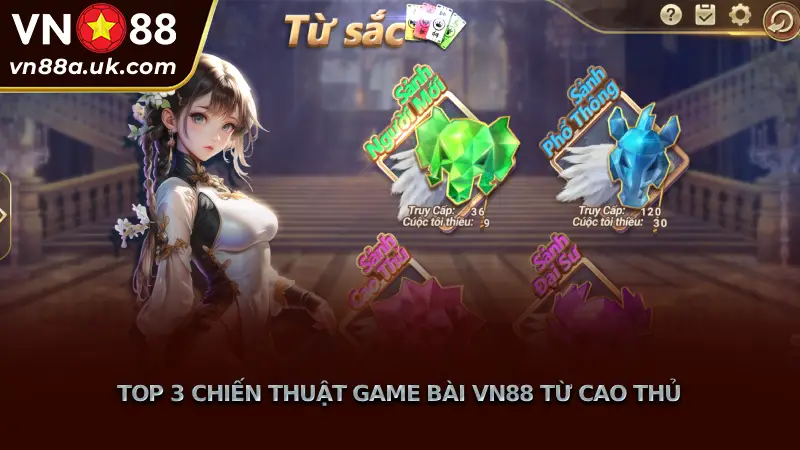 Sảnh Đấu Trí 3D Game Bài VN88 - Sân Chơi Thượng Thừa Top 3 Chiến Thuật Game Bài VN88 Từ Cao Thủ