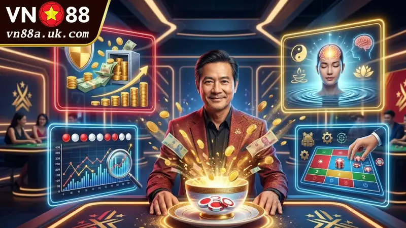 Xóc Đĩa Online VN88 | Live Dealer Xanh Chín & Mẹo Soi Cầu Top 4 Mẹo Đánh Xóc Đĩa Online VN88 Hiệu Quả Nhất