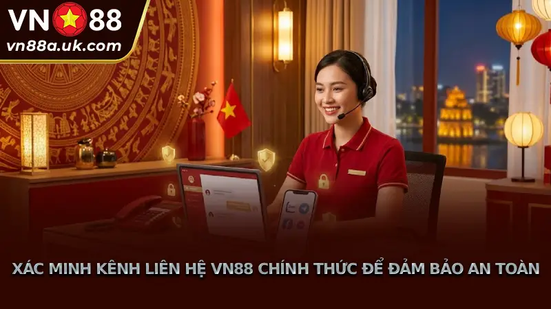 Các Kênh Liên Hệ VN88 Chính Thức, Trực Chiến 24/7 Tại VN88 Xác Minh Kênh Liên Hệ VN88 Chính Thức Để Đảm Bảo An Toàn
