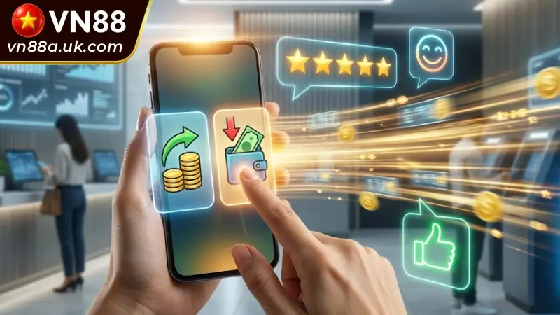 Sự Thật Tốc Độ Giao Dịch Nạp Rút Qua Đánh Giá Người Chơi